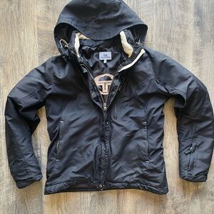 Sergio Tacchini Black Hooded Jacket